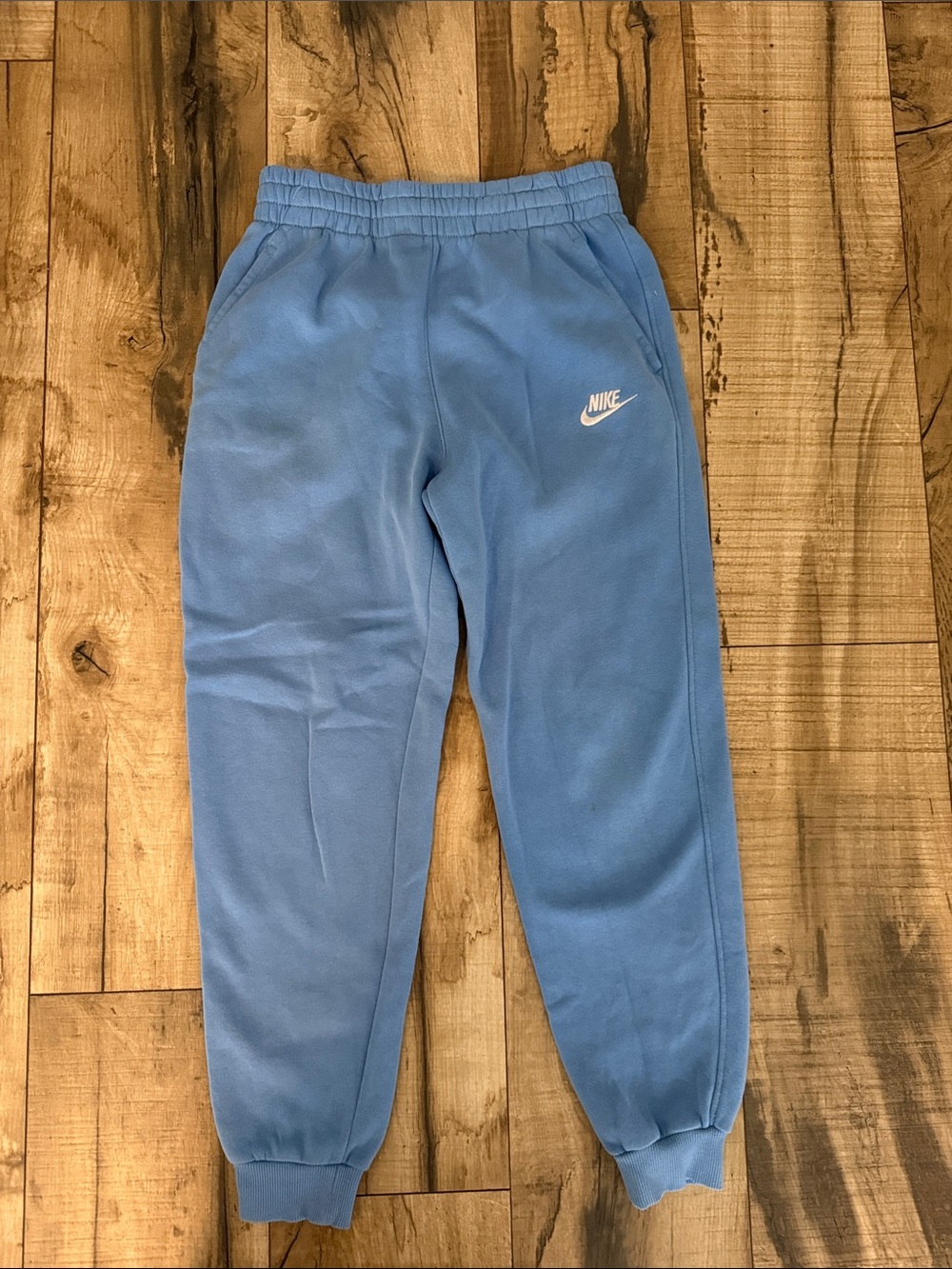 Nike Light Blue Kids Fleece Joggers